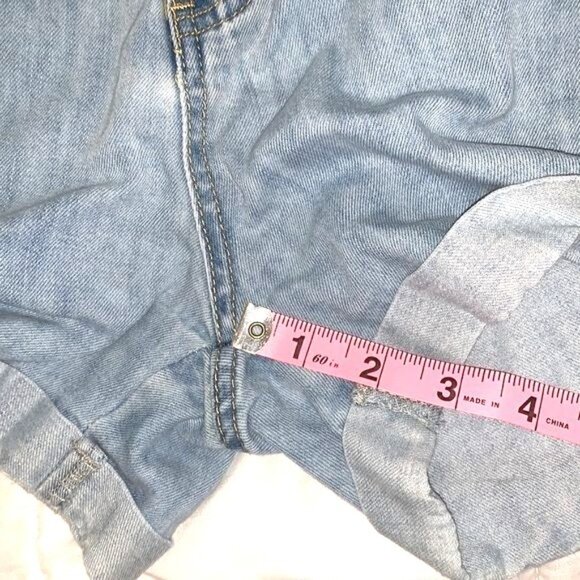 Womens Light Blue Denim Shorts XL - Picture 9 of 13
